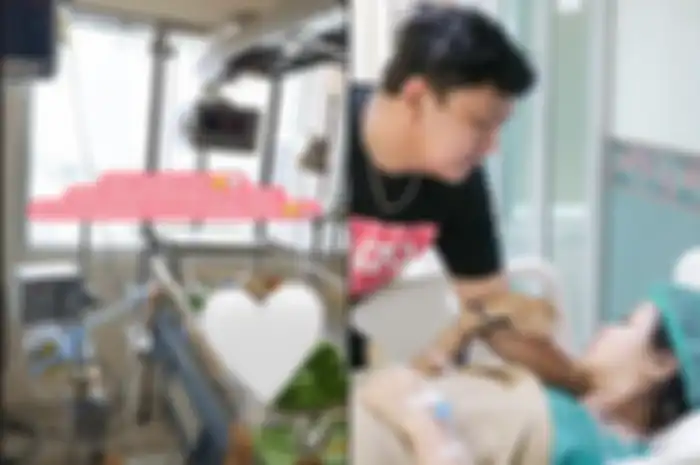 Kesedihan Bella Bonita usai melahirkan sang anak pertama.