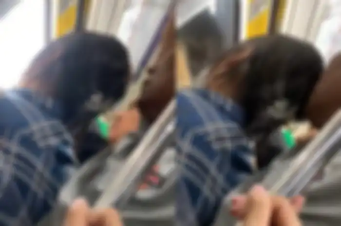 viral di media sosial kembali terjadi pelecehan di dalam KRL.
