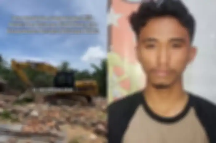 Rumah keluarga Junaedi, pelaku pembunuhan satu keluarga di Babulu Laut dirobohkan