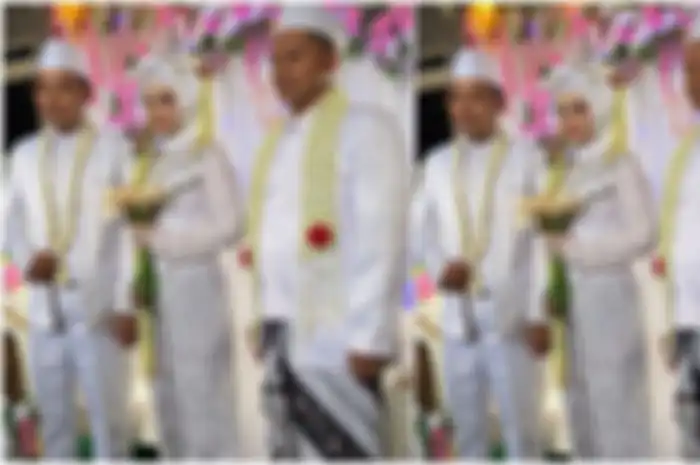 Viral pengantin wanita dikira nikahi 2 pria sekaligus