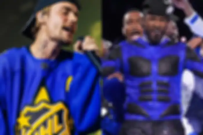 Justin Bieber dan Usher