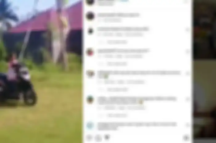 Beredar sebuah video yang menunjukkan anak di bawah umur diduga tengah belajar mengendari sepeda motor matik. 