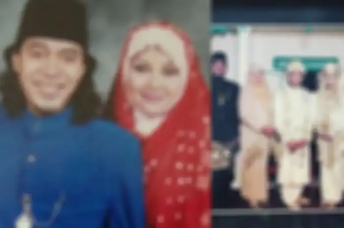 Komeng bersama istrinya, Indra Dewi 