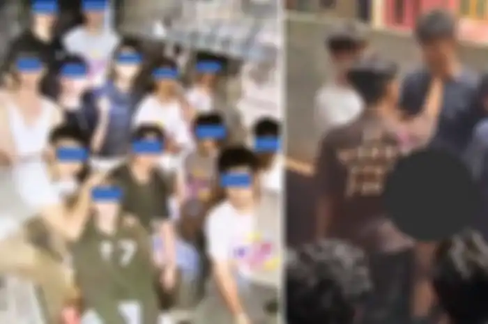 Beredar video yang merekam geng diduga anak artis VR sedang melakukan perundungan kepada siswa SMA Binus Serpong, Tangerang Selatan.