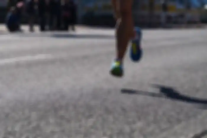 Ilustrasi lari maraton