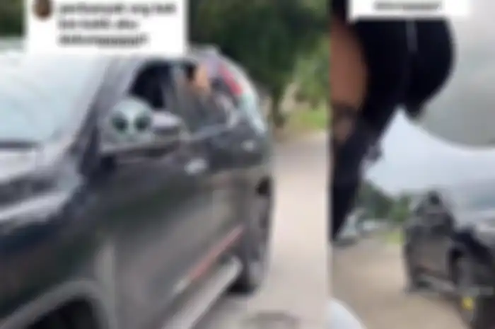 VIRAL Pengendara Fortuner Pepet Pemotor, Ngamuk Diprotes Buang Abu Rokok Sembarangan