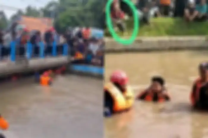 Tim SAR cari bocah yang dilaporkan tenggelam, faktanya si anak saksikan proses pencarian.