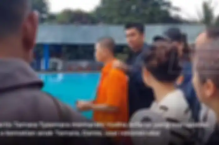 Momen Tamara Tyasmara memarahi Yudha Arfandi saat bertemu di rekonstruksi pada Rabu (28/2/2024).