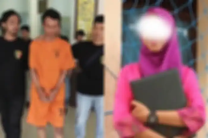 Pelaku pembunuh guru honorer di Lampung tertangkap.