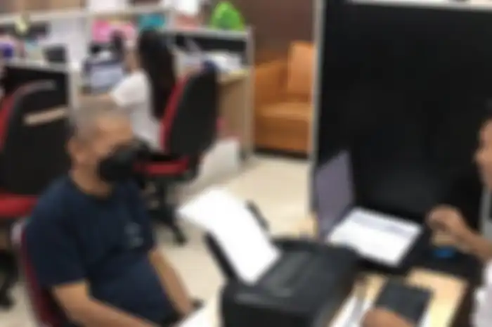 IC (kiri) kakek yang mencabuli 7 bocah perempuan di Kecamatan Cakung, Jakarta Timur