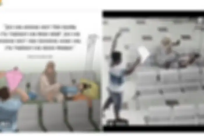 Video haru saat seorang ayah sedang berjuang menghibur putrinya yang terbaring di rumah sakit viral di media sosial X usai diunggah akun @alfinrizalisme Minggu (3/3/2024).