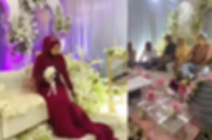 Momen lamaran pasangan kekasih yang viral di TikTok karena maharnya berjumlah Rp 166 juta.