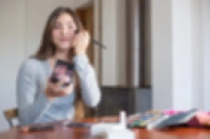 Tren blush on viral di TikTok