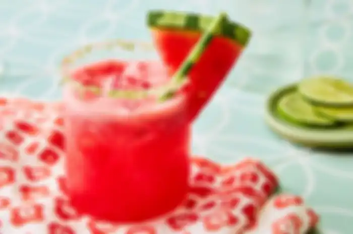 Agua Fresca asal Meksiko dari buah semangka