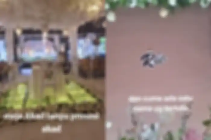 Viral di TikTok video meja akad tanpa akad dan ijab qabul