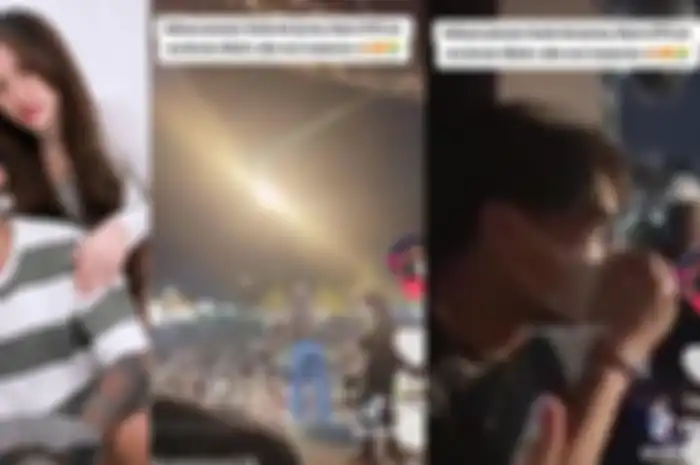 Viral video Happy Asmara ngaku sudah lamaran, buat Gilga Sahid auto salting, penonton riuh. 
