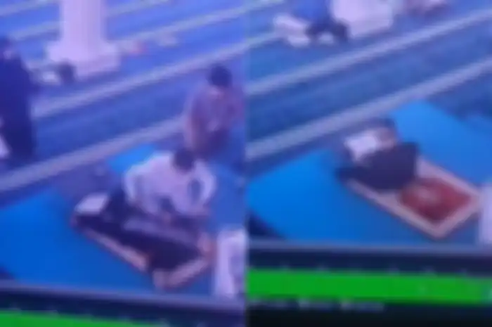 detik-detik kakek meninggal dunia di Masjid Makassar saat mengikuti lomba membaca Al Qur'an.