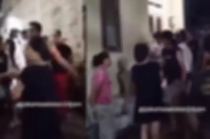 Viral video para pemuda membangunkan sahur warga di pemukiman rumah nyaris baku hantam. Berawal Warga pengontrak menegur 'Kok sampai 2 kali muter' 