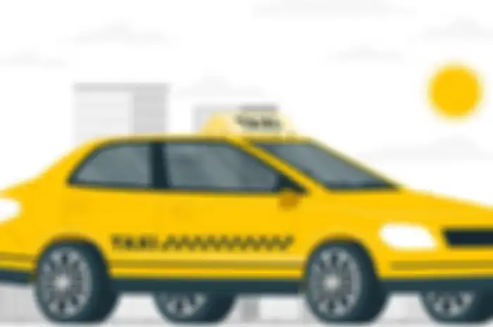 Ilustrasi taksi online