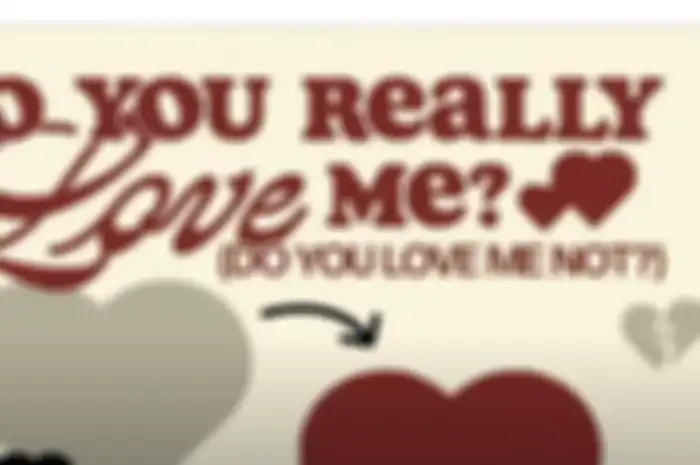Lirik Lagu Love Me Not