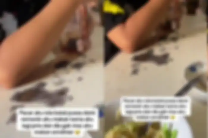 seorang pria rela buka puasa sebelum waktunya demi temani pacar yang sedang datang bulan