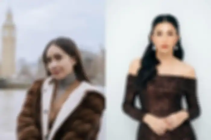 Kolase foto Nagita Slavina - Tyas Mirasih
