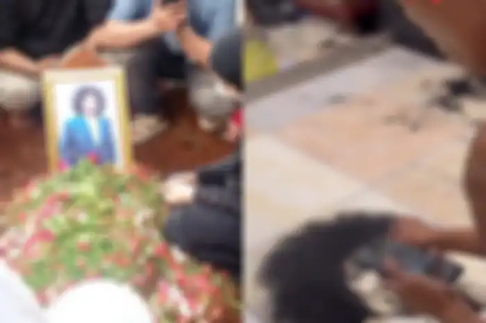 tukang cukur yang lukis wajah Almarhum Babe Cabita menggunakan potongan rambut viral di TikTo