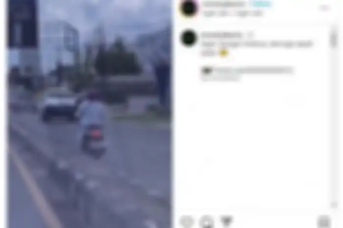 Aksi emak-emak mengendarai motor pelat DA Kalsel melawan arus itu yang viral dan menjadi perbincangan usai diunggah akun @moodjakarta Jumat (12/4/2024).  