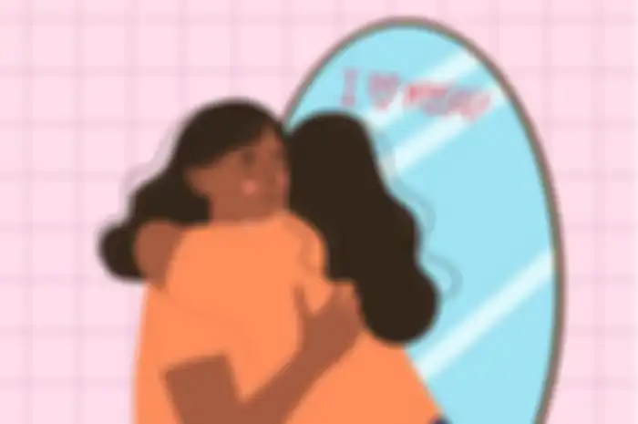 Ilustrasi quotes memaafkan diri sendiri