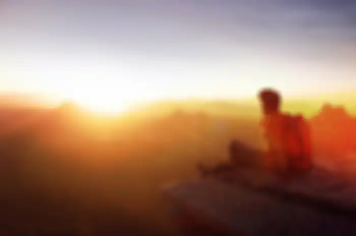 Ilustrasi golden hour