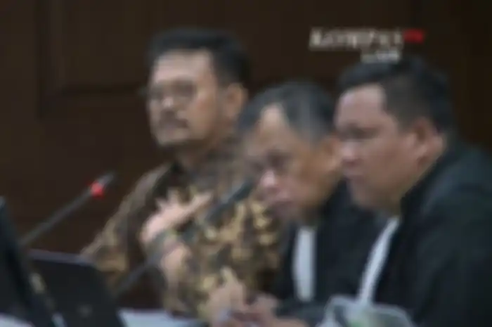 Syahrul Yasin Limpo (SYL) dalam sidang pada Senin (6/5/2024)
