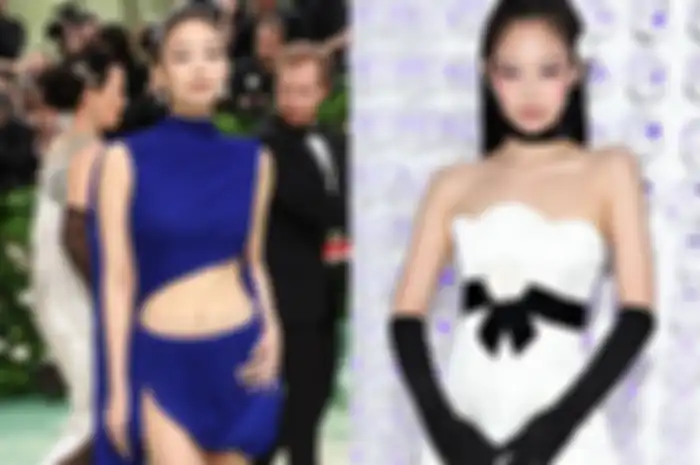 Dress Jennie BLACKPINK di Met Gala 2024 vs 2023