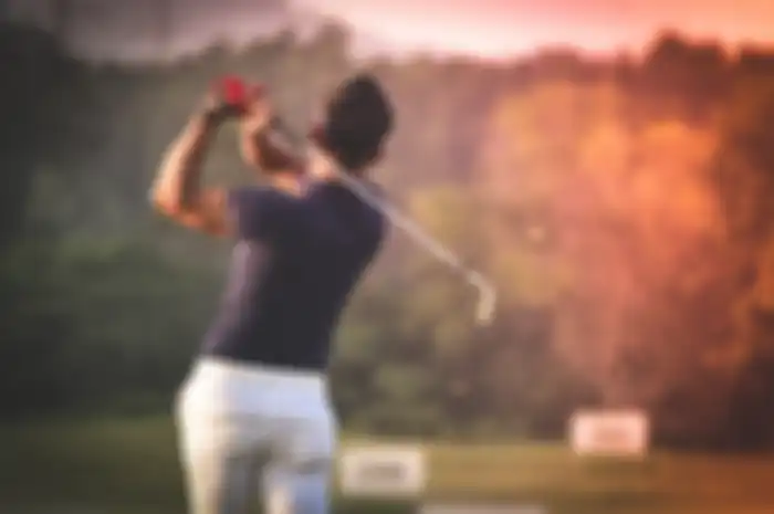 (ILUSTRASI) Pria main golf.