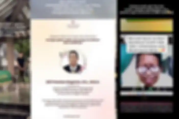 Dosen UGM yang viral pada 2021 karena tetap mengajar meski sakit, kini mahasiswa bawa kabar duka telah meninggal 