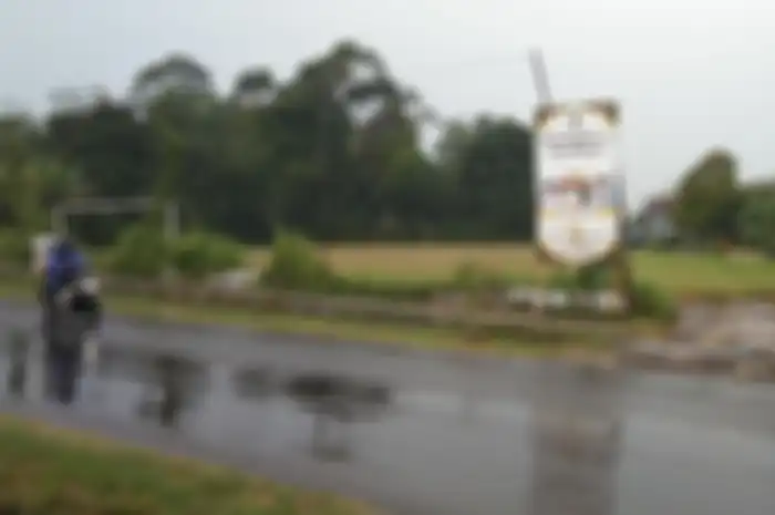 Lapangan Nguwet, Temanggung yang menjadi lokasi duel maut 2 residivis, Kamis (9/5/2024).