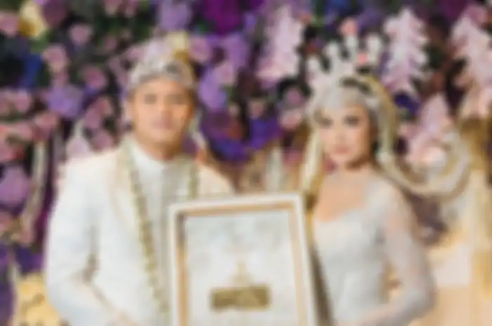 Rizky Febian dan Mahalini di Kuningan, Jakarta Selatan, Jumat (10/5/2024).