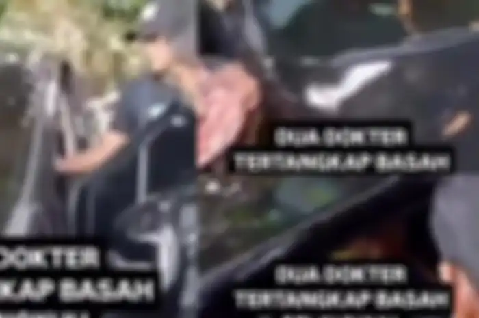 Dua dokter di Makassar dituding berselingkuh, digerebek di dalam mobil