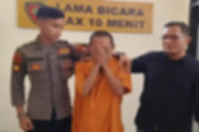 Udin pelaku yang menyekap dan menodai anak dibawah umur