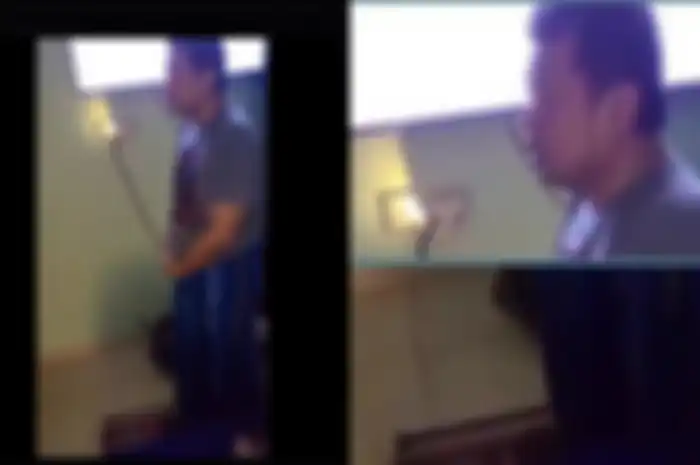 Seorang pejabat Kementerian Perhubungan (Kemenhub) Asep Kosasih Samapta diduga melakukan penistaan agama (tangkapan layar)    Artikel ini telah tayang di Tribundepok.com dengan judul Ketahuan Selingkuh oleh Istrinya, Seorang Pejabat Kemenhub Menginjak Al Quran