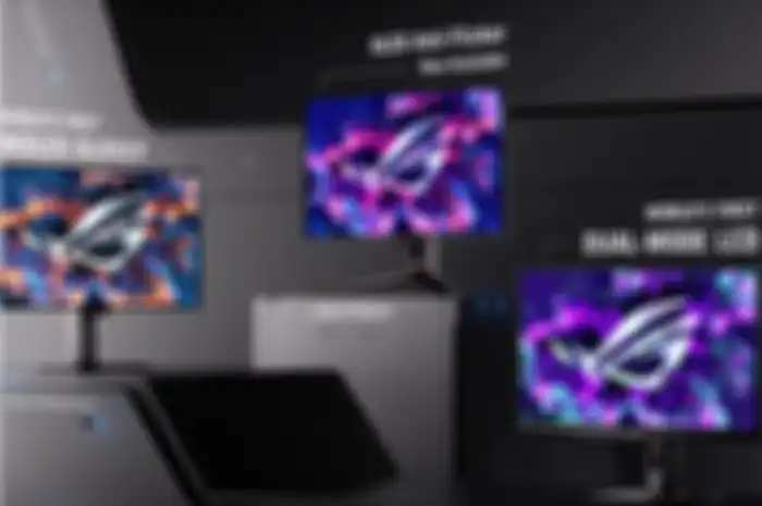 ASUS ROG Memghadirkan monitor OLED dengan lapisan Glossy (ROG Strix OLED XG27AQDMG) & monitor dengan dual mode, ROG Strix XG27UCG