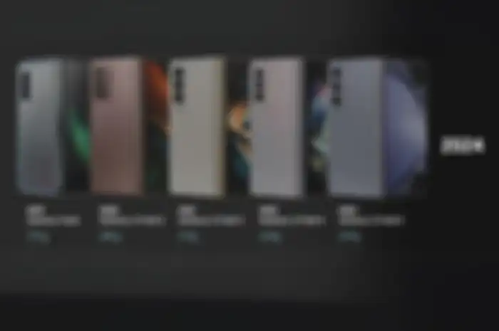 Selama 5 tahun, perangkat Samsung Galaxy z Fold series berevolusi