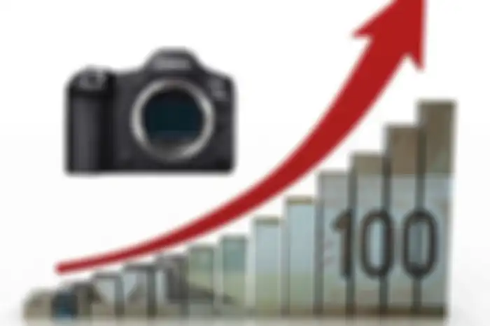 Imbas dari kenaikan harga kamera menyebabkan menurunnya minat pada kamera Canon.