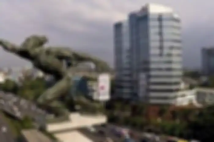 Patung Pancoran di Jakarta Selatan