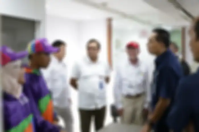 Accreditation desk di Terminal 2, Bandara Soekarno Hatta