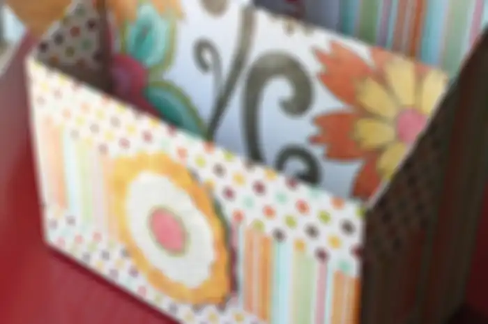 DIY: Cereal Box Stationary Organizer