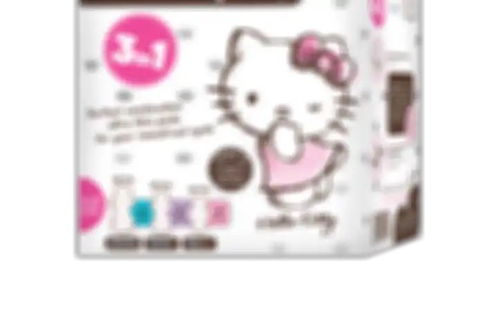 Inovasi terbaru Pembalut 3 in 1 dari Softex Hello Kitty	