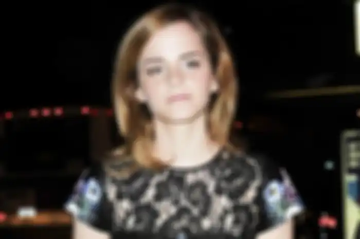 Emma Watson on Leather