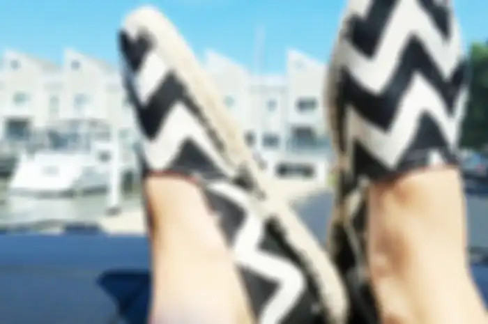 DIY: Chevron Shoes