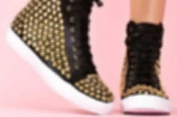 DIY: Studded Sneakers