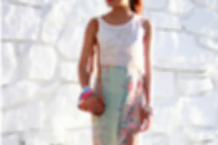 Trend To Try: Double Slit Maxi Skirt